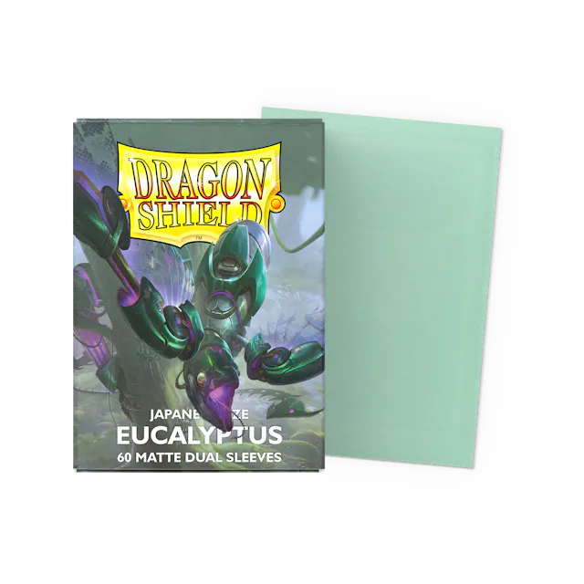 Dragon Shield Art - Matte Dual Eucalyptus Jap - 60Ct Sleeves