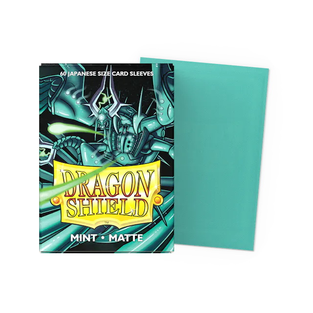 Dragon Shield Art - Matte Mint Jap - 60Ct Sleeves