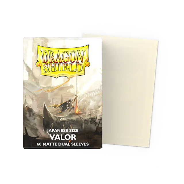 Dragon Shield Art - Matte Dual Valor Jap - 60Ct Sleeves