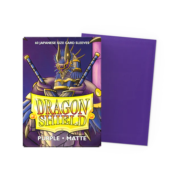 Dragon Shield Art - Matte Purple Jap - 60Ct Sleeves