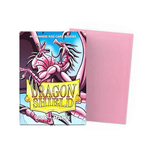 Dragon Shield Art - Matte Pink Jap - 60Ct Sleeves