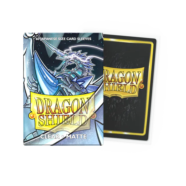 Dragon Shield Art - Matte Clear Jap - 60Ct Sleeves