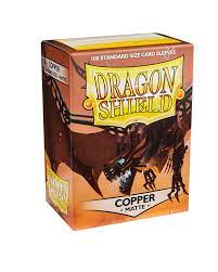 Dragon Shield Sleeves - Matte Copper - 100 sleeves