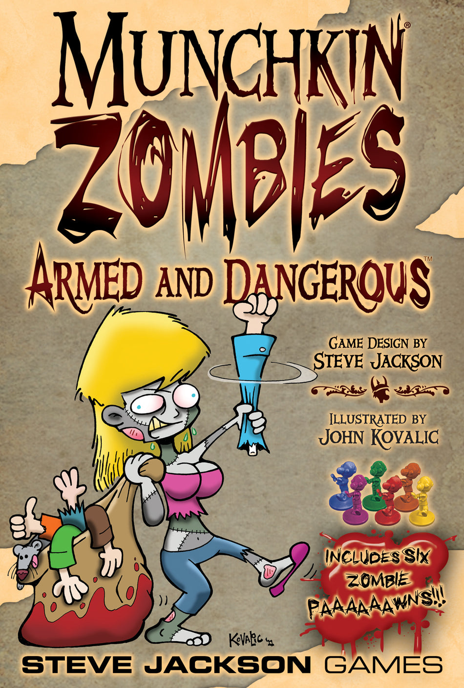 Munchkin Zombies Armed and Dangerous