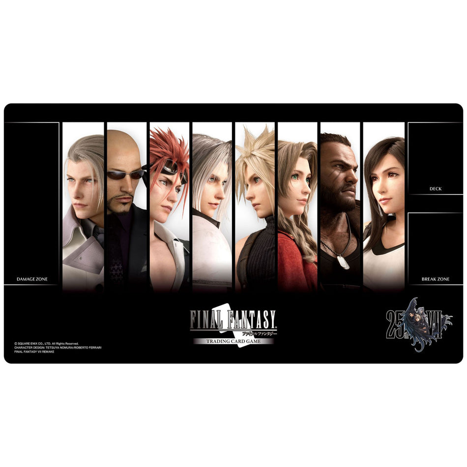 FINAL FANTASY VII 25TH ANNIVERSARY PLAYMAT