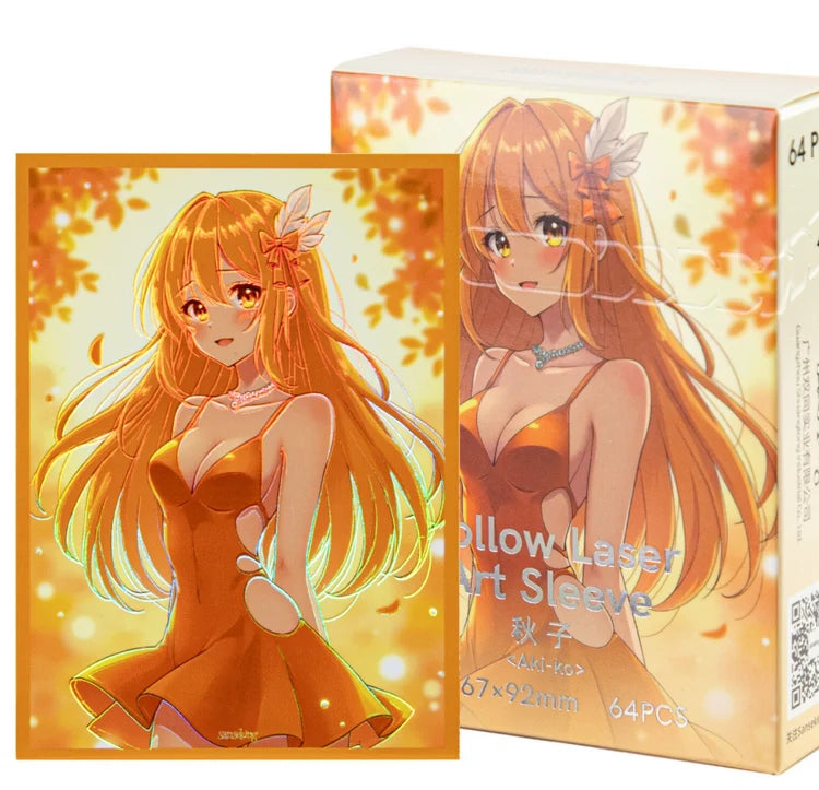 Sanseking - Hollow Laser Art Card Sleeve Series-Aki-ko