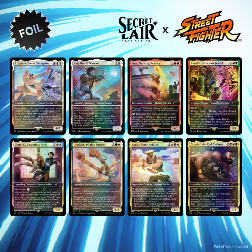 Magic: The Gathering - Secret Lair - Street Fighter (Foil Edition) [EN]