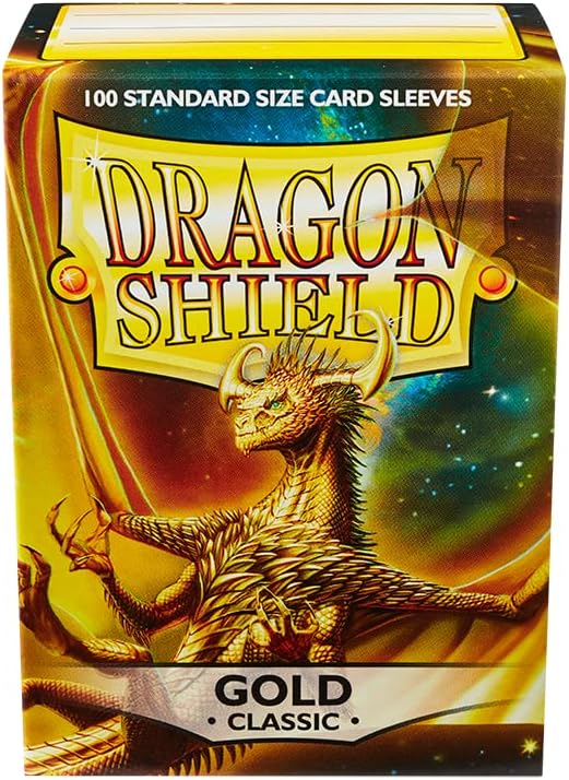 Dragon Shield Sleeves - Classic Gold - 100 sleeves