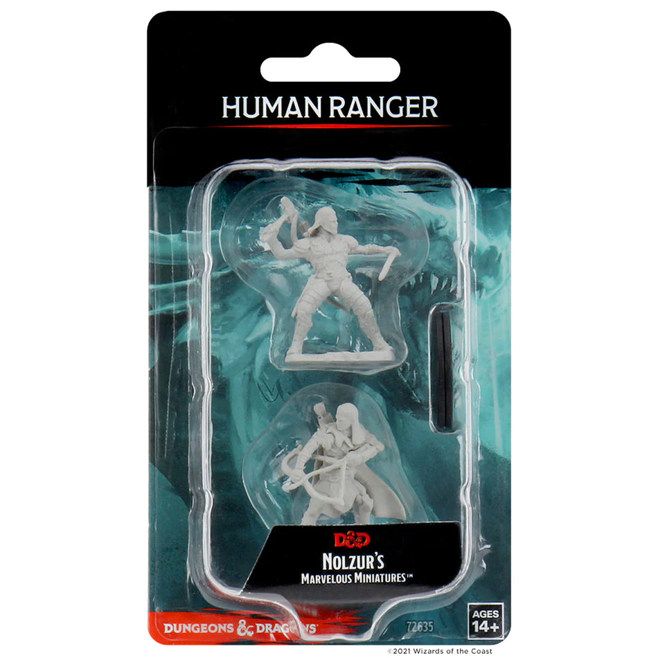 D&D Nolzur's Marvelous Miniatures: Human Male Ranger (Unpaint)