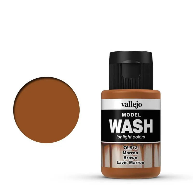 Vallejo Model Wash - Brown 35ml