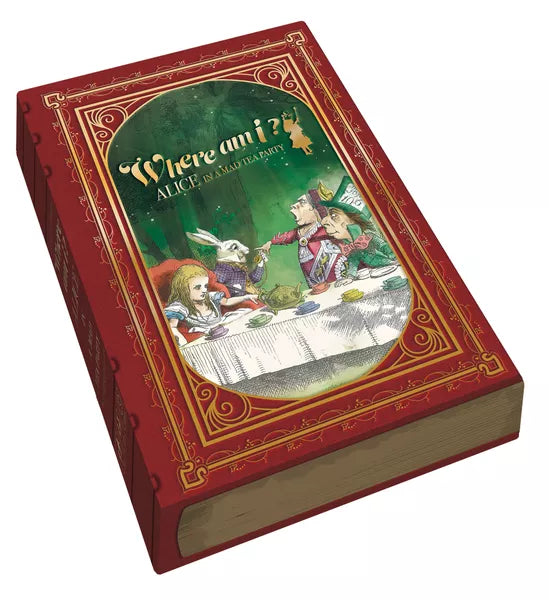 Where am I? Alice in a Mad Tea Party