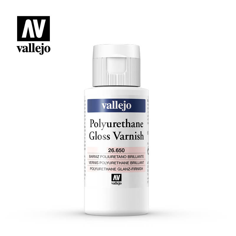 Vallejo Auxiliary - Polyurethane Gloss Varnish 60ml