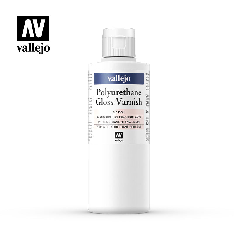 Vallejo Auxiliary - Polyurethane Gloss Varnish 200ml