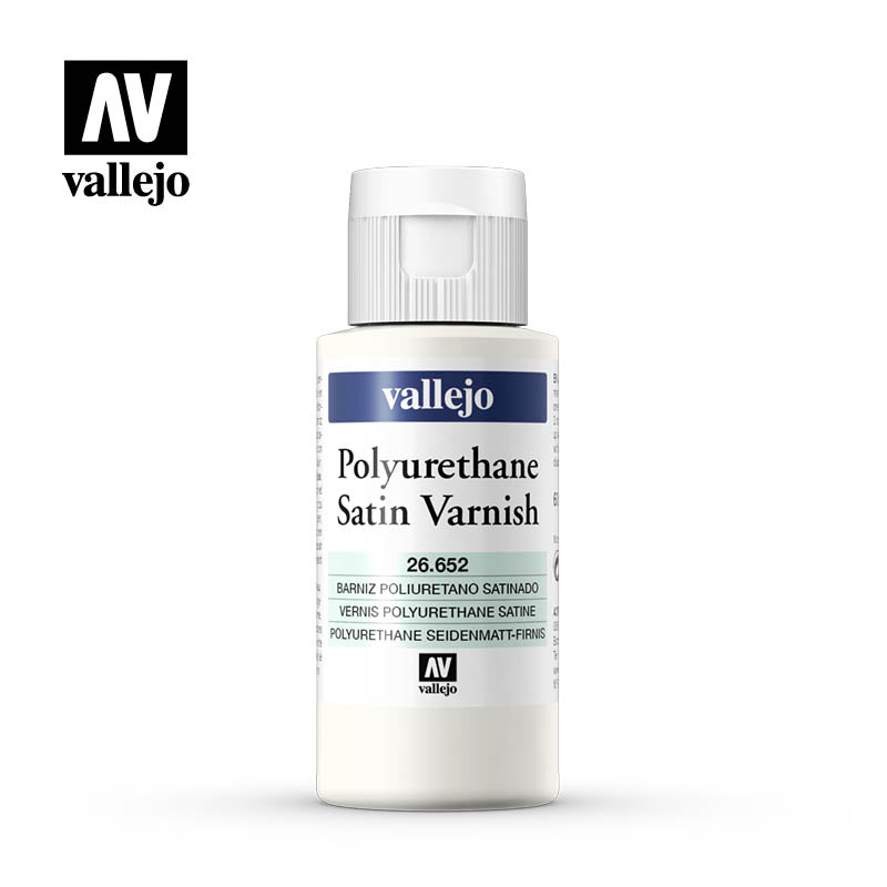 Vallejo Auxiliary - Polyurethane Satin Varnish 60ml