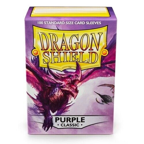 Dragon Shield Sleeves - Classic Purple - 100 sleeves