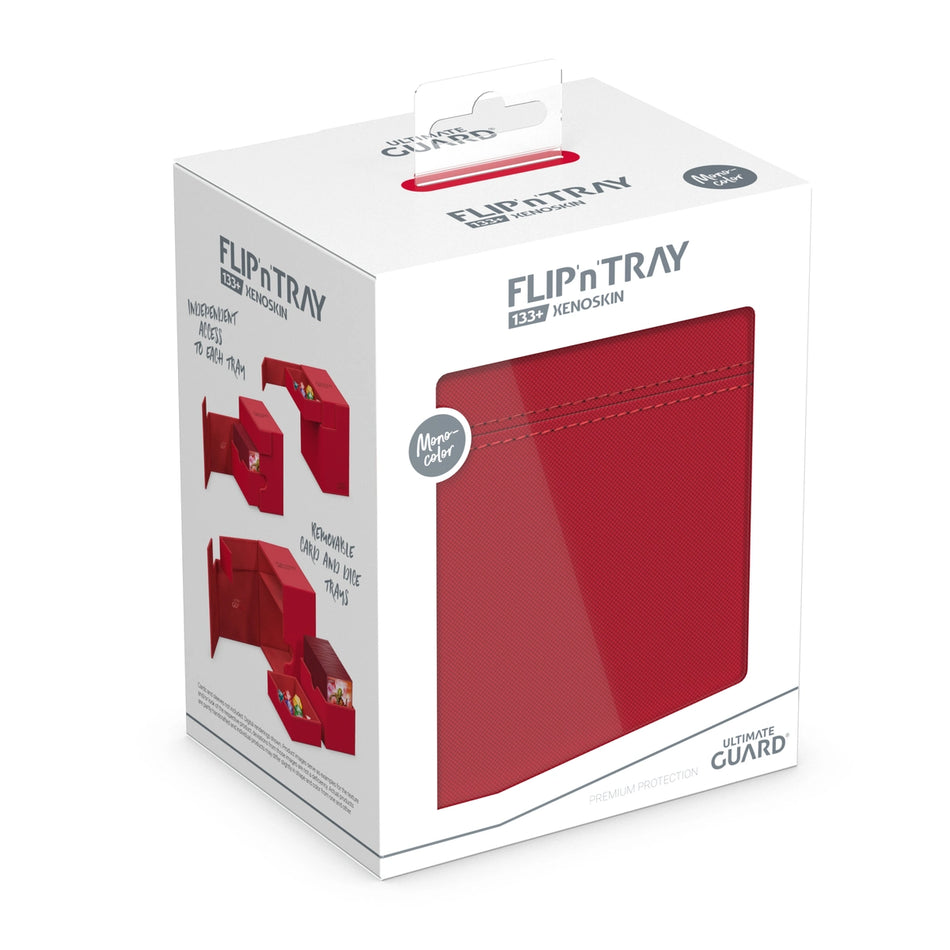 Ultimate Guard Flip'n'Tray 133+ Xenoskin - Red