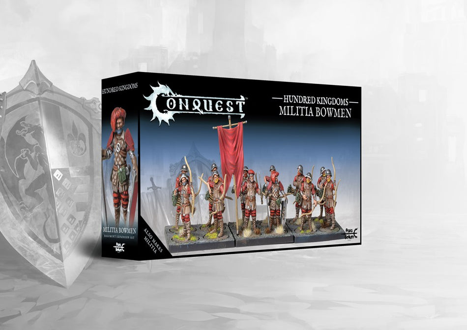 Conquest: Hundred Kingdoms - Militia Bowmen (Dual Kit)