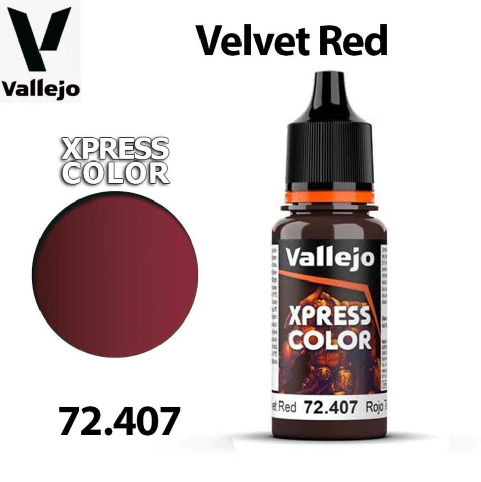 Vallejo - Xpress Color - Velvet Red 18ml