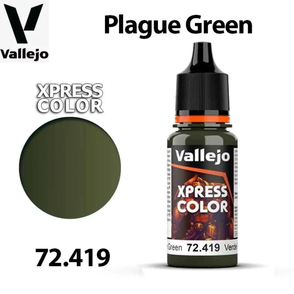 Vallejo - Xpress Color - Plague Green 18ml