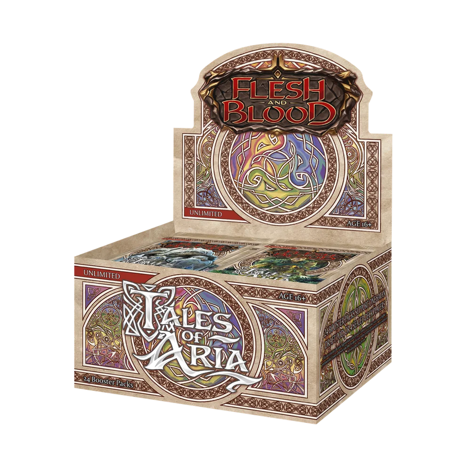 Flesh and Blood: Tales of Aria Booster Display