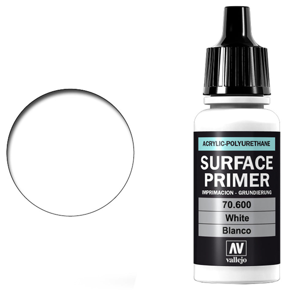 Vallejo -Surface Primer - White 17ml