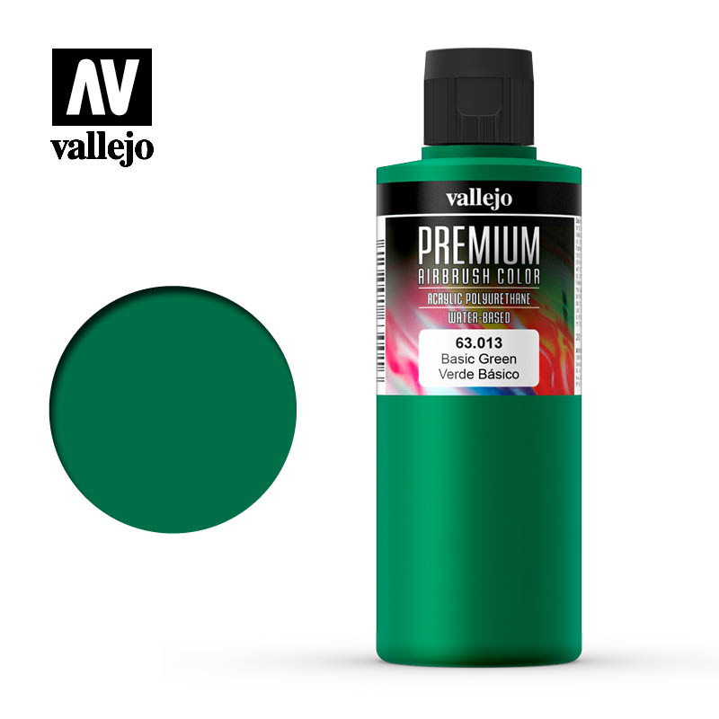 Vallejo - Premium Airbrush Color - Basic Green 60ml