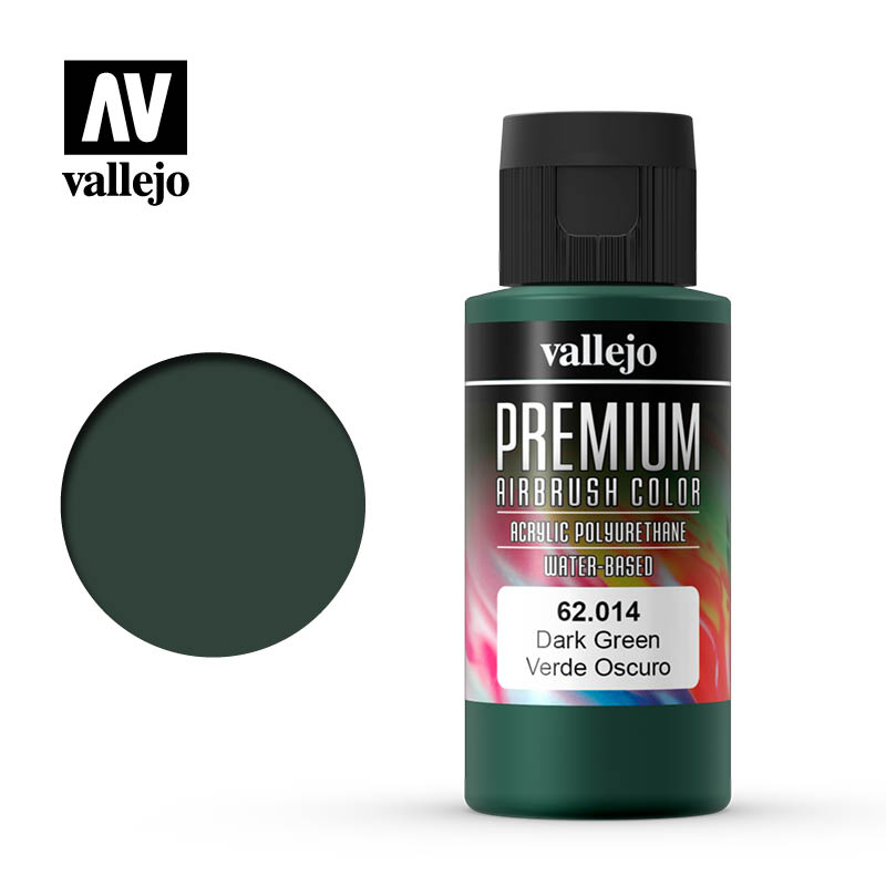 Vallejo - Premium Airbrush Color - Dark Green 60ml