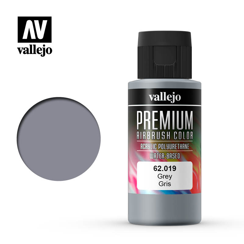 Vallejo - Premium Airbrush Color - Grey 60ml