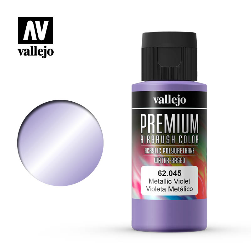 Vallejo - Premium Airbrush Color - Metallic Violet 60ml