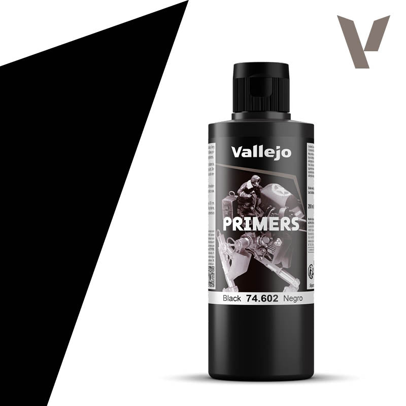 Vallejo - Surface Primer - Black 200ml