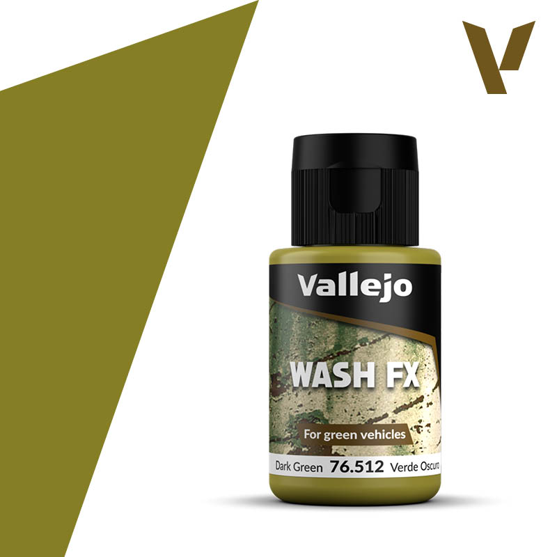 Vallejo Model Wash - Dark Green 35ml