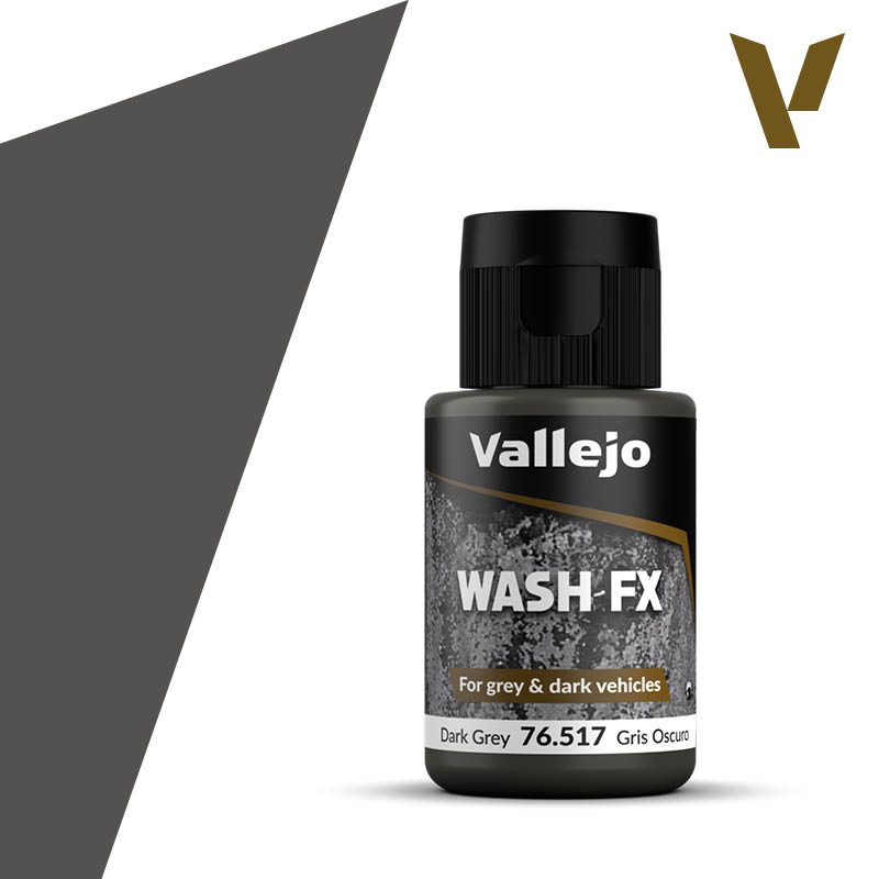 Vallejo Model Wash - Dark Grey 35ml