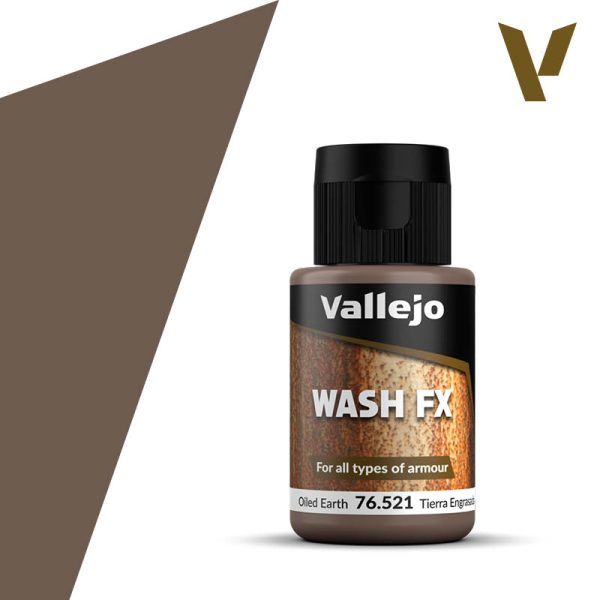 Vallejo Model Wash - Oiled Earth 35ml