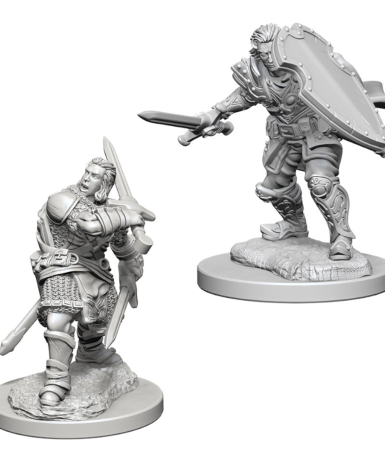 D&D Nolzur's Marvelous Miniatures: Human Male Paladin (Unpaint)