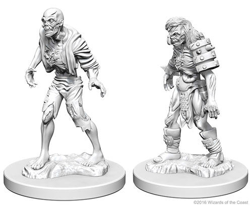 D&D Nolzur's Marvelous Miniatures: Zombies (Unpaint)